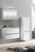 Badezimmer-Set >Kopenhagen< in Matt Weiß - 80x200x49cm (BxHxT)