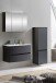 Badezimmer-Set >Kopenhagen< in Matt Grau - 80x200x49cm (BxHxT)