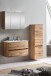 Badezimmer-Set >Kopenhagen< in Wotaneiche - 80x200x49cm (BxHxT)