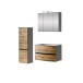 Badezimmer-Set >Kopenhagen< in Wotaneiche - 80x200x49cm (BxHxT)