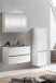 Badezimmer-Set >Kopenhagen< in Matt Weiß - 80x200x49cm (BxHxT)