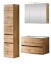 Badezimmer-Set >Kopenhagen< in Wotaneiche - 80x200x49cm (BxHxT)