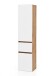 Badezimmer-Set >Kopenhagen< in Matt Weiß - 80x200x49cm (BxHxT)