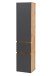 Badezimmer-Set >Kopenhagen< in Matt Grau - 80x200x49cm (BxHxT)