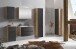 Badezimmer-Set >Kopenhagen< in Matt Grau - 80x200x49cm (BxHxT)