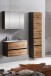 Badezimmer-Set >Kopenhagen< in Wotaneiche - 80x200x49cm (BxHxT)