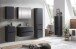 Badezimmer-Set >Kopenhagen< in Matt Grau - 80x200x49cm (BxHxT)