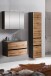 Badezimmer-Set >Kopenhagen< in Wotaneiche - 80x200x49cm (BxHxT)