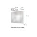Badezimmer-Set >Kopenhagen< in Matt Grau - 80x200x49cm (BxHxT)