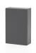 Badezimmer-Set >Kopenhagen< in Matt Grau - 80x200x49cm (BxHxT)