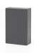 Badezimmer-Set >Kopenhagen< in Matt Grau - 80x200x49cm (BxHxT)