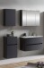 Badezimmer-Set >Kopenhagen< in Matt Grau - 80x200x49cm (BxHxT)