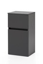 Badezimmer-Set >Kopenhagen< in Matt Grau - 80x200x49cm (BxHxT)