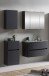 Badezimmer-Set >Kopenhagen< in Matt Grau - 80x200x49cm (BxHxT)