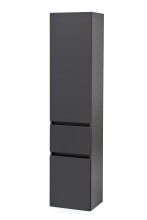 Badezimmer-Set >Kopenhagen< in Matt Grau - 80x200x49cm (BxHxT)