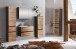 Badezimmer-Set >Kopenhagen< in Wotaneiche - 80x200x49cm (BxHxT)