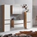 Badezimmer-Set >Kopenhagen< in Matt Weiß - 80x200x49cm (BxHxT)