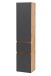 Badezimmer-Set >Kopenhagen< in Matt Grau - 80x200x49cm (BxHxT)