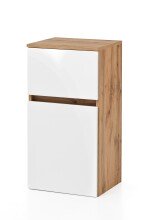 Badezimmer-Set >Kopenhagen< in Matt Weiß - 80x200x49cm (BxHxT)