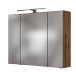 Badezimmer-Set >Kopenhagen< in Matt Weiß - 80x200x49cm (BxHxT)