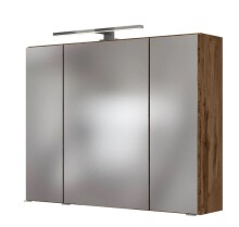 Badezimmer-Set >Kopenhagen< in Matt Grau - 80x200x49cm (BxHxT)