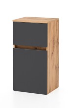 Badezimmer-Set >Kopenhagen< in Matt Grau - 80x200x49cm (BxHxT)