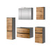 Badezimmer-Set >Kopenhagen< in Wotaneiche - 80x200x49cm (BxHxT)