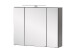 Badezimmer-Set >Kopenhagen< in Matt Grau - 80x200x49cm (BxHxT)