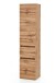 Badezimmer-Set >Kopenhagen< in Wotaneiche - 80x200x49cm (BxHxT)