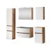 Badezimmer-Set >Kopenhagen< in Matt Weiß - 80x200x49cm (BxHxT)