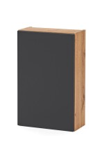 Badezimmer-Set >Kopenhagen< in Matt Grau - 80x200x49cm (BxHxT)