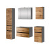 Badezimmer-Set >Kopenhagen< in Wotaneiche - 80x200x49cm (BxHxT)