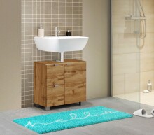 Waschbeckenunterschrank >Bogota< in Wotaneiche - 70x53x35cm (BxHxT)