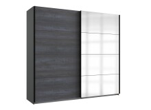 Schwebetürenschrank >Marrilee< in Graphit - x210x65cm (BxHxT)