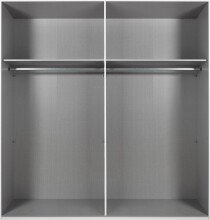 Schwebetürenschrank >Marrilee< in Graphit - x210x65cm (BxHxT)