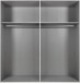 Schwebetürenschrank >Marrilee< in Graphit - x210x65cm (BxHxT)
