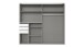 Schwebetürenschrank >Susanetta< in  - 225x210x64cm (BxHxT)
