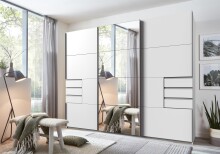 Schwebetürenschrank >Susanetta< in  - 270x210x64cm (BxHxT)