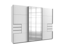 Schwebetürenschrank >Susanetta< in  - 270x210x64cm (BxHxT)
