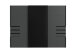 Schwebetürenschrank >Susanetta< in Graphit - 270x210x64cm (BxHxT)