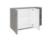 Kommode >Piacenza< in Beton Nachbildung - 121x86x38cm (BxHxT)