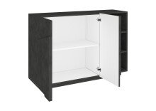 Kommode >Piacenza< in Schiefer Nachbildung - 121x86x38cm (BxHxT)