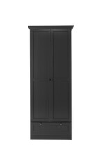 Mehrzweckschrank >Vitoria< in Anthrazit - 80x200x39cm (BxHxT)