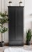 Mehrzweckschrank >Vitoria< in Anthrazit - 80x200x39cm (BxHxT)