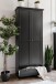 Mehrzweckschrank >Vitoria< in Anthrazit - 80x200x39cm (BxHxT)