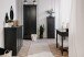 Mehrzweckschrank >Vitoria< in Anthrazit - 80x200x39cm (BxHxT)