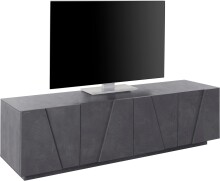 TV-Board >Piacenza< in Schiefer Nachbildung -...