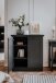 Kommode >Vitoria< in Anthrazit - 80x90x35cm (BxHxT)