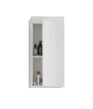 Hängeschrank >Kolomea< in Weiß - 36x79x24cm (BxHxT)