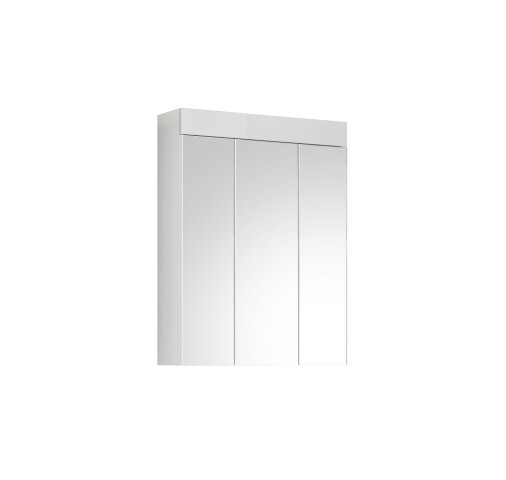 Spiegelschrank >Kolomea< in Weiß - 60x79x18cm (BxHxT)